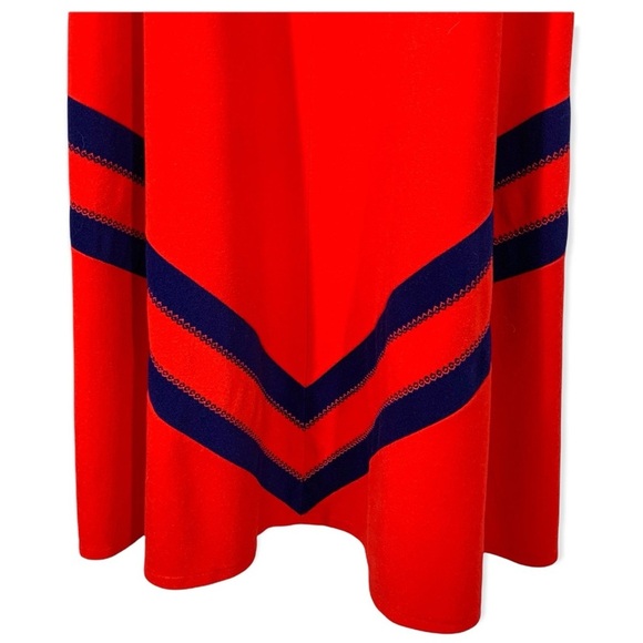 Vintage 60s Vassarette Long Sleeve A Line House Dress - Picture 3 of 6